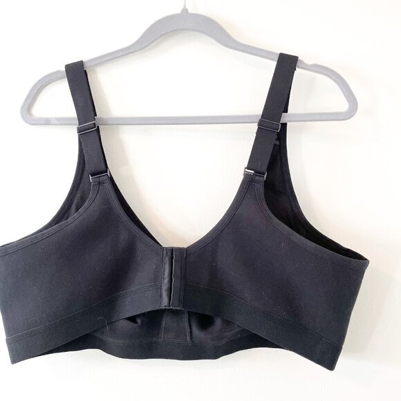 🐈Fruit of the Loom Fit for Me Plus Size Beyond Soft Wireless Cotton Bra 46C - Picture 6 of 12